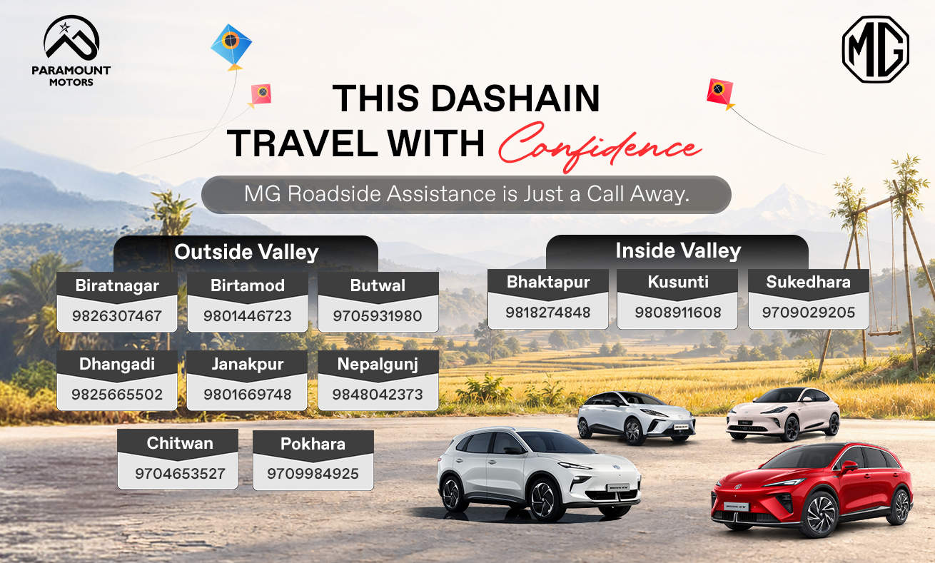 MG Motor Nepal Strengthens Festive Travel Support with Roadside Assistance Service